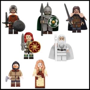 Minifiguras de Celtas e Germanos